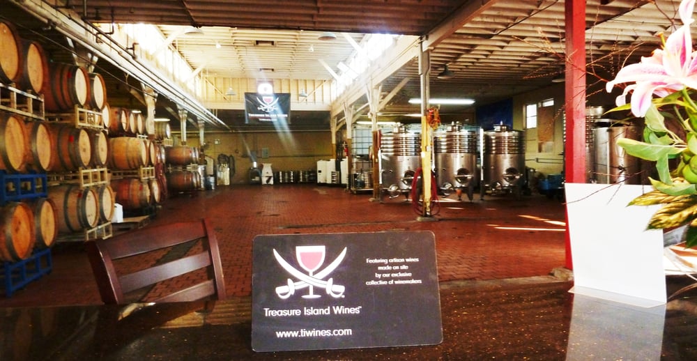 Treasure Island Winery - Casks